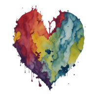 Ai Generated, Beautiful Heart Style png