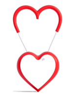 Ai Generated, Beautiful Heart Style png