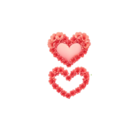 Ai Generated, Beautiful Heart Style png