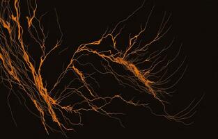 Abstract Background, Black Background, Black And Orange Color Background, photo