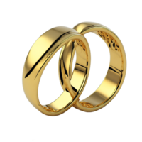 Hochzeit Ring, Hochzeit Dekoration, Hochzeit, Schmuck Gold, Hochzeit, Liebe Ring, Hochzeit Ring mit Blume, ai generiert png