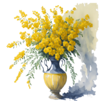 acquerello bouquet di fiori, acquerello mazzo fiore, nozze fiore, acquerello floreale disegno, botanico fiore, acquerello decorazione, acquerello fiore, ai generato png