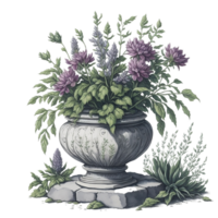 Aquarell Blumenstrauß, Aquarell Strauß Blume, Hochzeit Blume, Aquarell Blumen- Design, botanisch Blume, Aquarell Dekoration, Aquarell Blüte, ai generiert png