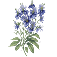 waterverf Bloemen boeket, waterverf boeket bloem, bruiloft bloem, waterverf bloemen ontwerp, botanisch bloem, waterverf decoratie, waterverf bloesem, ai gegenereerd png