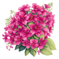 waterverf mand bloem, waterverf Bloemen boeket, waterverf boeket bloem, bruiloft bloem, waterverf bloemen ontwerp, botanisch bloem, waterverf decoratie, ai gegenereerd png