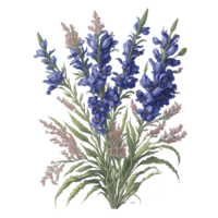 waterverf Bloemen boeket, waterverf boeket bloem, bruiloft bloem, waterverf bloemen ontwerp, botanisch bloem, waterverf bloesem, waterverf decoratie, ai gegenereerd png