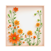 waterverf bloemen ontwerp met afgeronde kader, waterverf Bloemen boeket, waterverf boeket bloem, bruiloft bloem, waterverf bloem regeling, botanisch bloem, waterverf decoratie, ai gegenereerd png