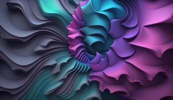 3d rendering abstract geometric background image photo