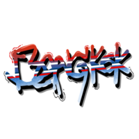 Bangkok glanzend graffiti kleuren png