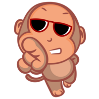 Monkey I seriously gesture png