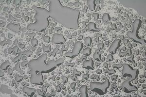 Transparent water surface texture and pattern. Liquid background. Floating effect. photo