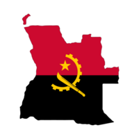 angola flagga - png