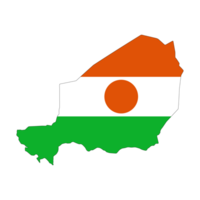 Niger vlag - PNG