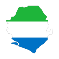 Sierra leone Flagge - - png