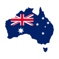 Australien flagga - png