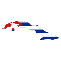 Cuba bandera - png