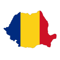 Rumania bandera - png