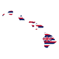 Hawaii Flag - State of America png