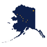 Alaska bandeira - Estado do América png