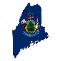 Maine Flag - State of America png