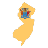 Nouveau Jersey drapeau - Etat de Amérique png