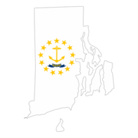 Rhode ö flagga - stat av Amerika png