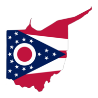 ohio bandeira - Estado do América png