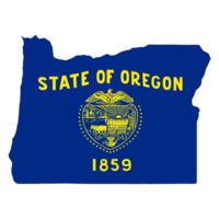 Oregon Flagge - - Zustand von Amerika png