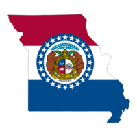 Missouri bandeira - Estado do América png