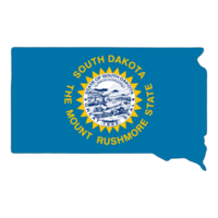 South Dakota Flag - State of America png