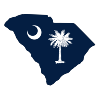 söder Carolina flagga - stat av Amerika png