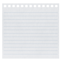 blank dotted lined paper png