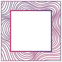 abstract shape frame vector illustration