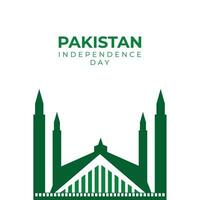 Happy Pakistan Day Poster Design Vector Templates