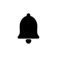 Notification bell icon set. Vector icon