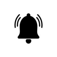 Notification bell icon set. Vector icon