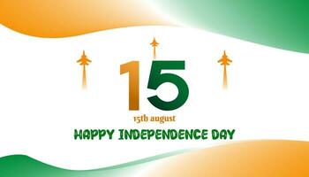 India independence day. banner, vector illustration of 15th August. design. poster. template. social media Posts.