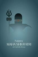 Vector. happy maha shivratri story. Hindu. festival .social media post. happy festival vector