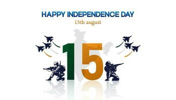 India independence day. banner, vector illustration of 15th August. design. poster. template. social media Posts.