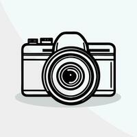 photographic camera - machine, take a picture, photo vector