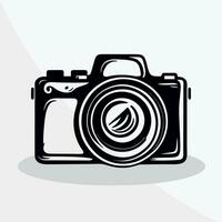 photographic camera - machine, take a picture, photo vector