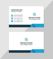 Professional Corporate Business Card Template Free Vector