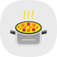 Stew Vector Icon Design