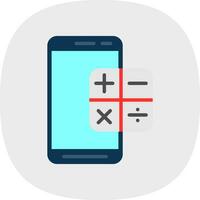 calculadora vector icono diseño