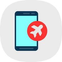 Airplane Mode  Vector Icon Design