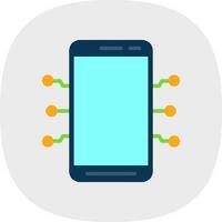 Mobile Technology  Vector Icon Design