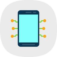 Mobile Technology  Vector Icon Design