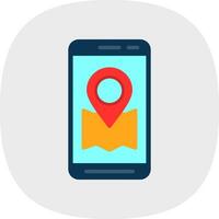 Location App  Vector Icon Design