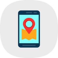 Location App  Vector Icon Design