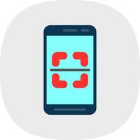 Mobile Scanner  Vector Icon Design